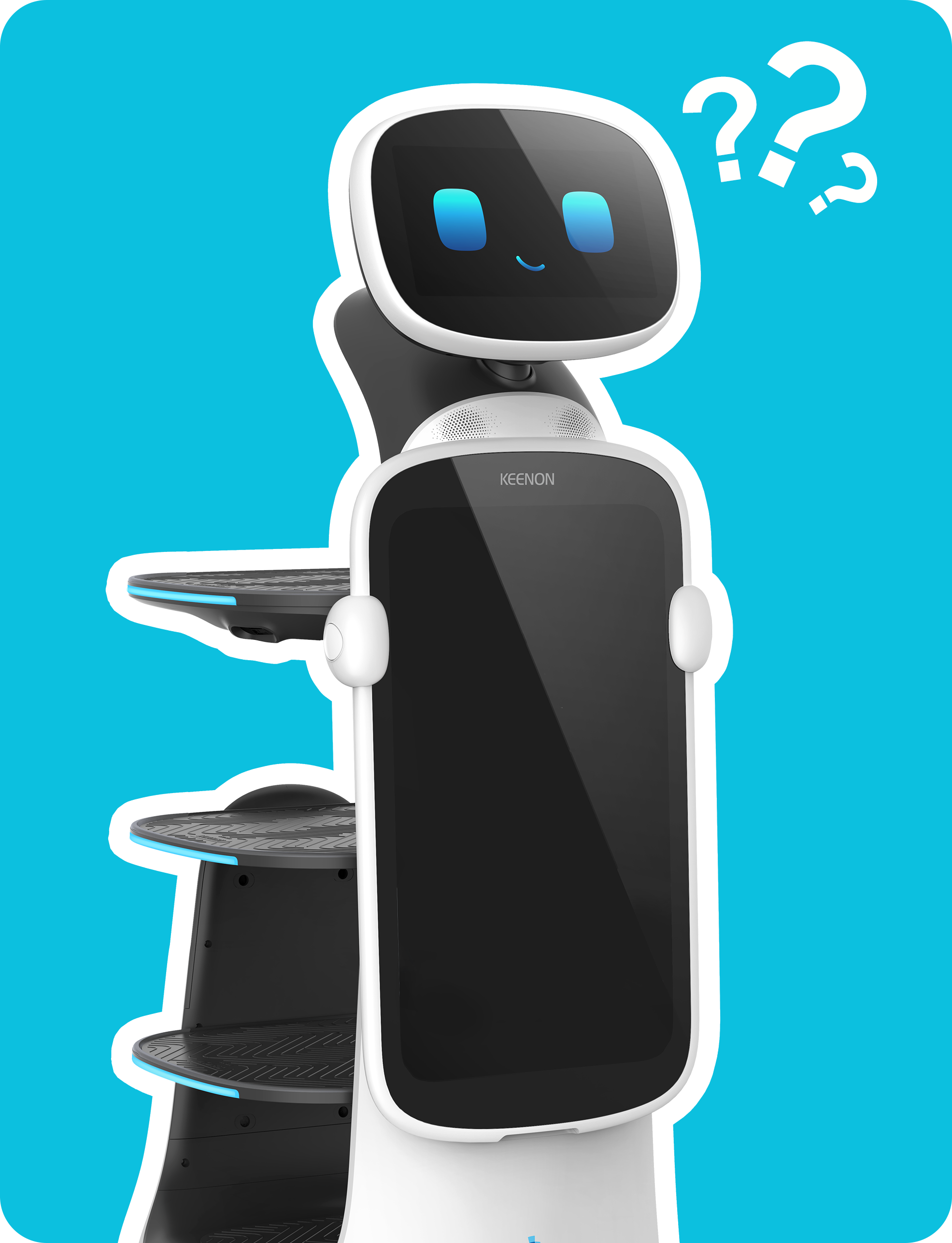 Der Serviceroboter t10 von Keenon Innorush.